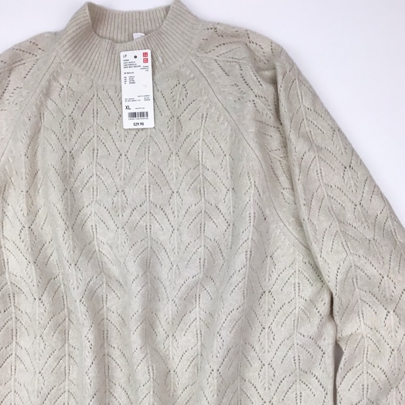 Uniqlo Women’s Light Soufflé Knit Sweater XL - Picture 4 of 9